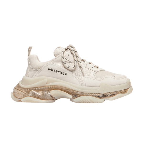 Triple S Sneaker Clear Sole  Off White