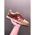 Bape Sk8 Sta Low Wheat Red