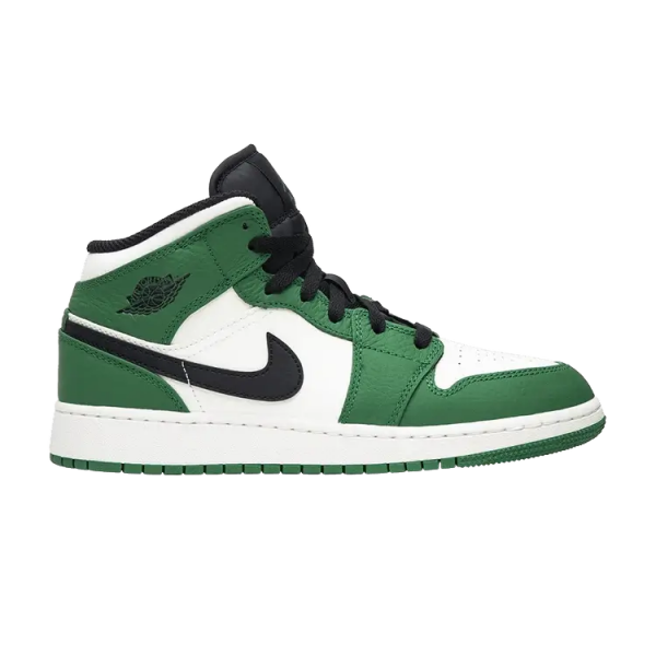 JORDAN 1 MID SE PINE GREEN (GS)