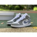 Jordan 1 Mid Wolf Grey Aluminum (W)