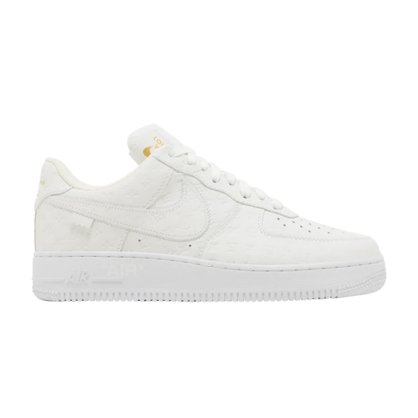 L*uis V*itton Nike Air Force 1 Low By Virgil Abloh White