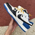 Custom x Dunk Low Retro Lot Blue White Black