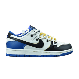 Custom x Dunk Low Retro Lot Blue White Black