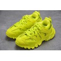 Track Sneaker Clear Sole  Fluo