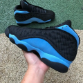 JORDAN 13 RETRO BLACK UNIVERSITY BLUE