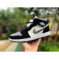 Jordan 1 Mid SE Satin Smoke Grey