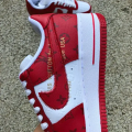 L*uis V*itton Nike Air Force 1 Low By Virgil Abloh White Red