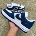 L*uis V*itton Nike Air Force 1 Low By Virgil Abloh White Royal