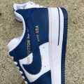 L*uis V*itton Nike Air Force 1 Low By Virgil Abloh White Royal