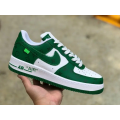 L*uis V*itton Nike Air Force 1 Low By Virgil Abloh White Green