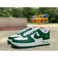 L*uis V*itton Nike Air Force 1 Low By Virgil Abloh White Green