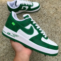 L*uis V*itton Nike Air Force 1 Low By Virgil Abloh White Green