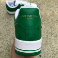 L*uis V*itton Nike Air Force 1 Low By Virgil Abloh White Green