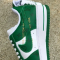 L*uis V*itton Nike Air Force 1 Low By Virgil Abloh White Green