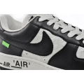 L*uis V*itton x Nike Air Force 1 Black White