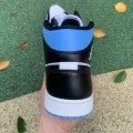 Jordan 1 Mid University Black White (W)