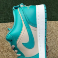 JORDAN 1 LOW TROPICAL TEAL SANDY BEIGE