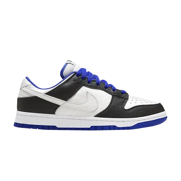 DUNK LOW WHITE BLACK GAME ROYAL