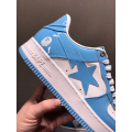 BAPESTA BLUE WHITE