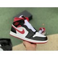 Jordan 1 Mid Black Gym Red