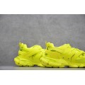 Track Sneaker Clear Sole  Fluo