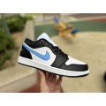 Jordan 1 Low University Black White (W)