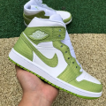 JORDAN 1 MID SE GREEN PYTHON (W)