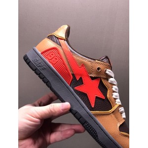 Bape Sk8 Sta Black Orange