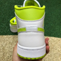 JORDAN 1 MID WHITE LIME (W)