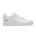 Supreme x Air Force 1 Low Box Logo  White