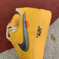 Off-White x Air Force 1 Low University Gold