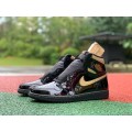 Jordan 1 Retro High OG Black Metallic Gold