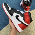 Jordan 1 Retro High Satin Black Toe (W)