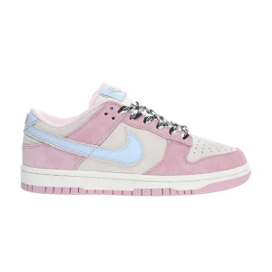 DUNK LOW PINK SUEDE