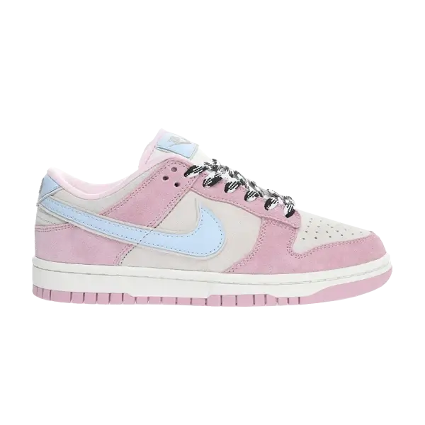 DUNK LOW PINK SUEDE