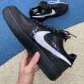 Off-White x Air Force 1 Low Black