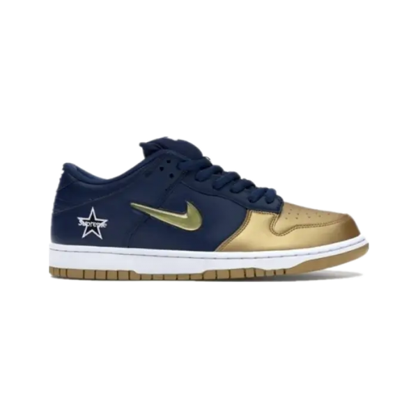 Supreme x Dunk SB Low QS ‘Metallic Gold’