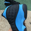 JORDAN 13 RETRO BLACK UNIVERSITY BLUE