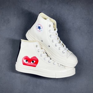 Comme des Garçons x Chuck Taylor All Star Hi Milk