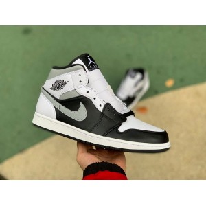 Jordan 1 Mid White Shadow