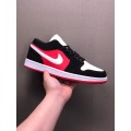 Jordan 1 Low Gym Red Black (W)