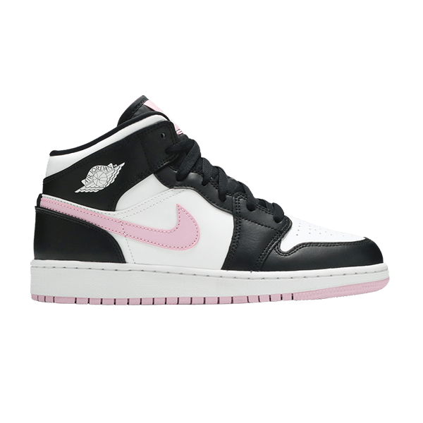 Jordan 1 Mid White Light Arctic Pink (GS)