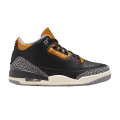 JORDAN 3 RETRO BLACK GOLD (W)