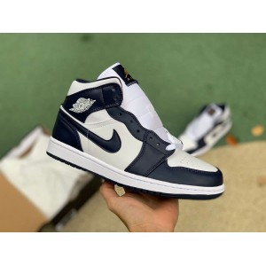 Jordan 1 Mid Obsidian