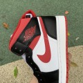 Jordan 1 Mid Black Gym Red