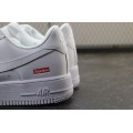 Supreme x Air Force 1 Low Box Logo  White