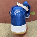 CLOT x Air Force 1 PRM Royal Silk