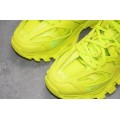 Track Sneaker Clear Sole  Fluo