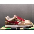 Bape Sk8 Sta Low Wheat Red