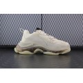 Triple S Sneaker Clear Sole  Off White